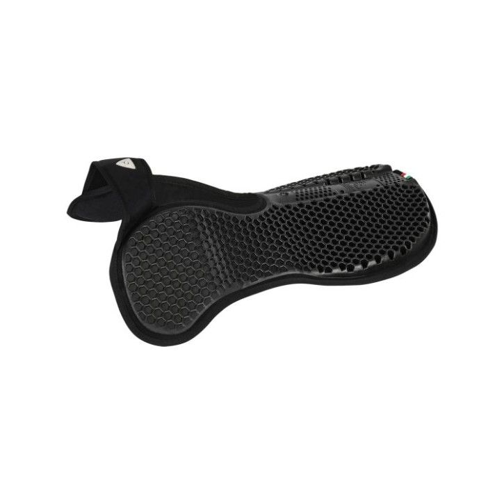 Acavallo Gel Pad Hexagonal Widerristfreiheit Rear Riser Schwarz