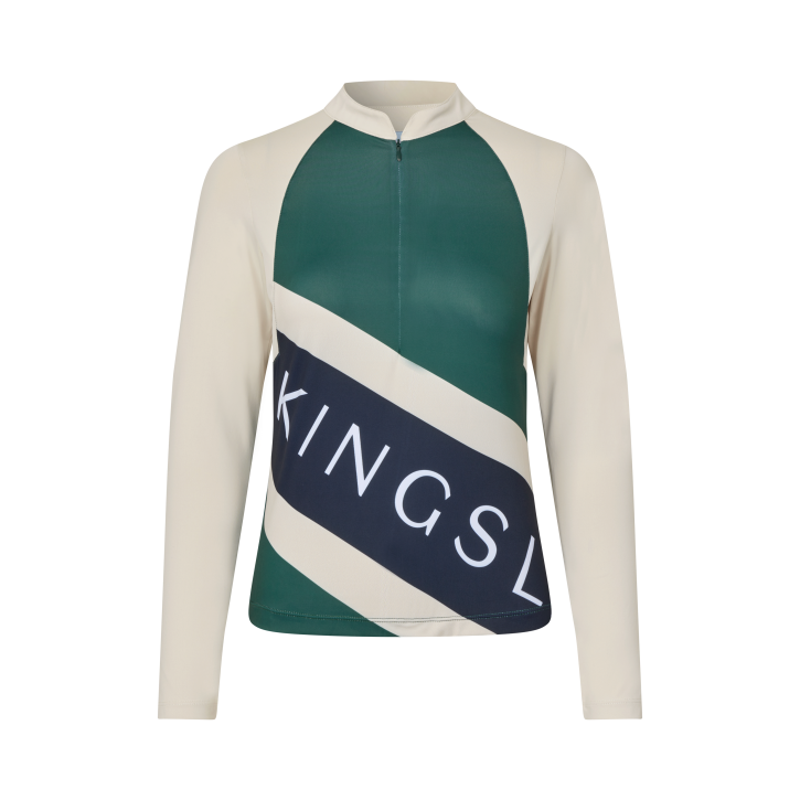 Kingsland KLNatasha Damen Trainingsshirt Grün/Navy