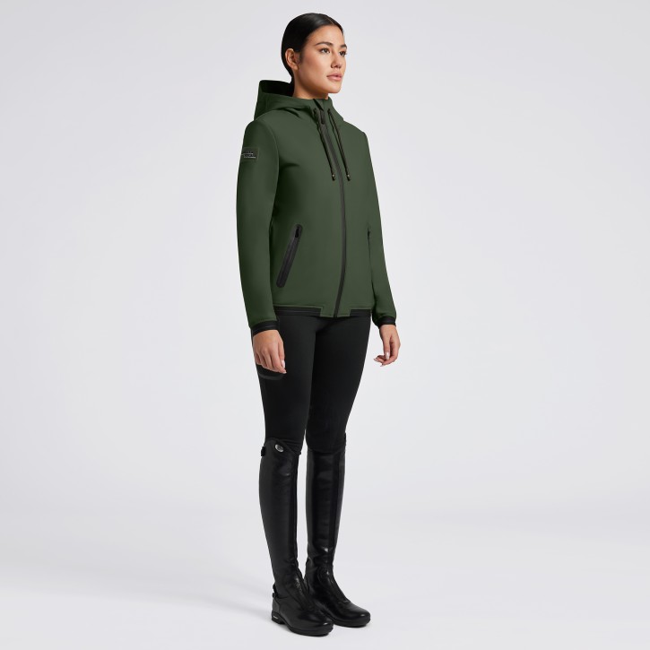 Cavalleria Toscana Softshelljacke m. Kapuze Damen Grün XS