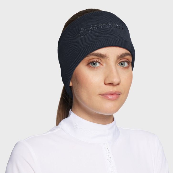 Samshield Damen Stirnband Amalie Crystal Navy