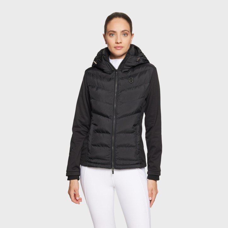 Samshield Damen gefütterte Softshell Jacke Jade Schwarz