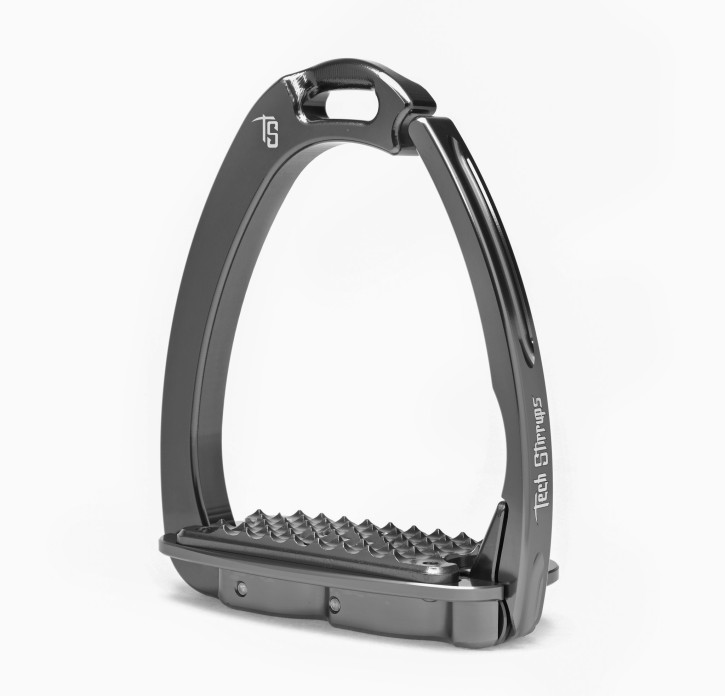 Tech Stirrups Steigbügel Venice Sloped Evo titanium/titanium