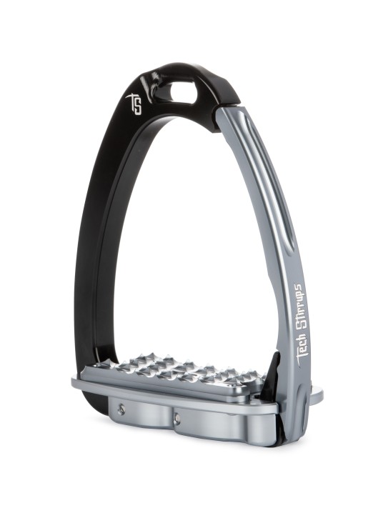 Tech Stirrups Steigbügel Venice Sloped Evo schwarz/titanium