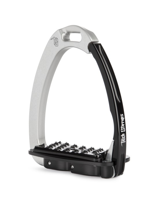 Tech Stirrups Steigbügel Venice Sloped Evo silber/schwarz