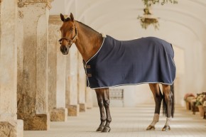 Kentucky Abschwitzdecke Show Rug vegan wool navy 145