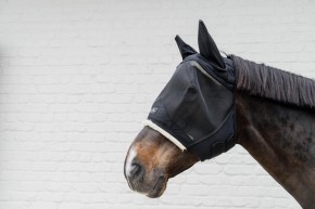 Kentucky Fliegenmaske skin friendly schwarz COB