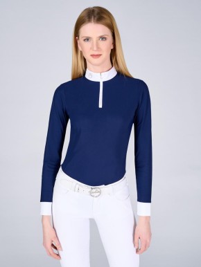 Vestrum Damen Langarm Turniershirt Mahon navy L