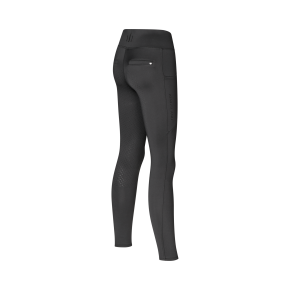 Kingsland KLVidel Damen Reitleggings Vollgrip Schwarz