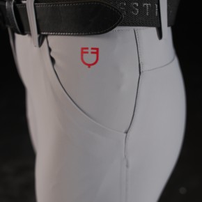 Equestro RIDERTECH Damen Reithose mit Kniegrip - mockingbird 36 (it 42)