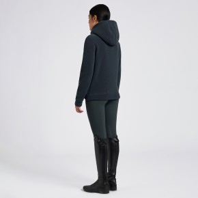 Cavalleria Toscana Damen Fleece Hoodie Navy