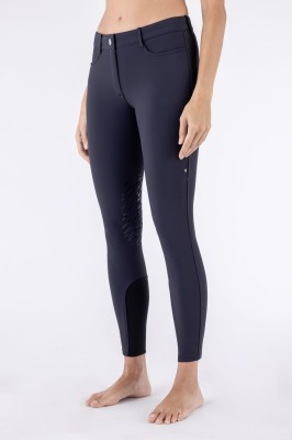 Equiline Damen Kniegrip Reithose Cornek navy 40 (IT 44)