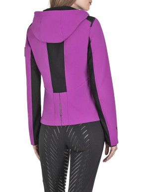 Equiline Damen Softshell Jacke Charnettec viola lila pink M