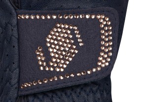 Samshield Reithandschuhe V-Skin Swarovski Blau Rose