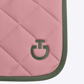 Cavalleria Toscana Spring Schabracke Diamond Quilted Rosa Grün