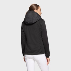 Samshield Damen gefütterte Softshell Jacke Jade Schwarz