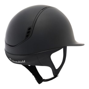 Samshield Reithelm Shadowmatt 2.0 Standard Dark Line schwarz mit Liner